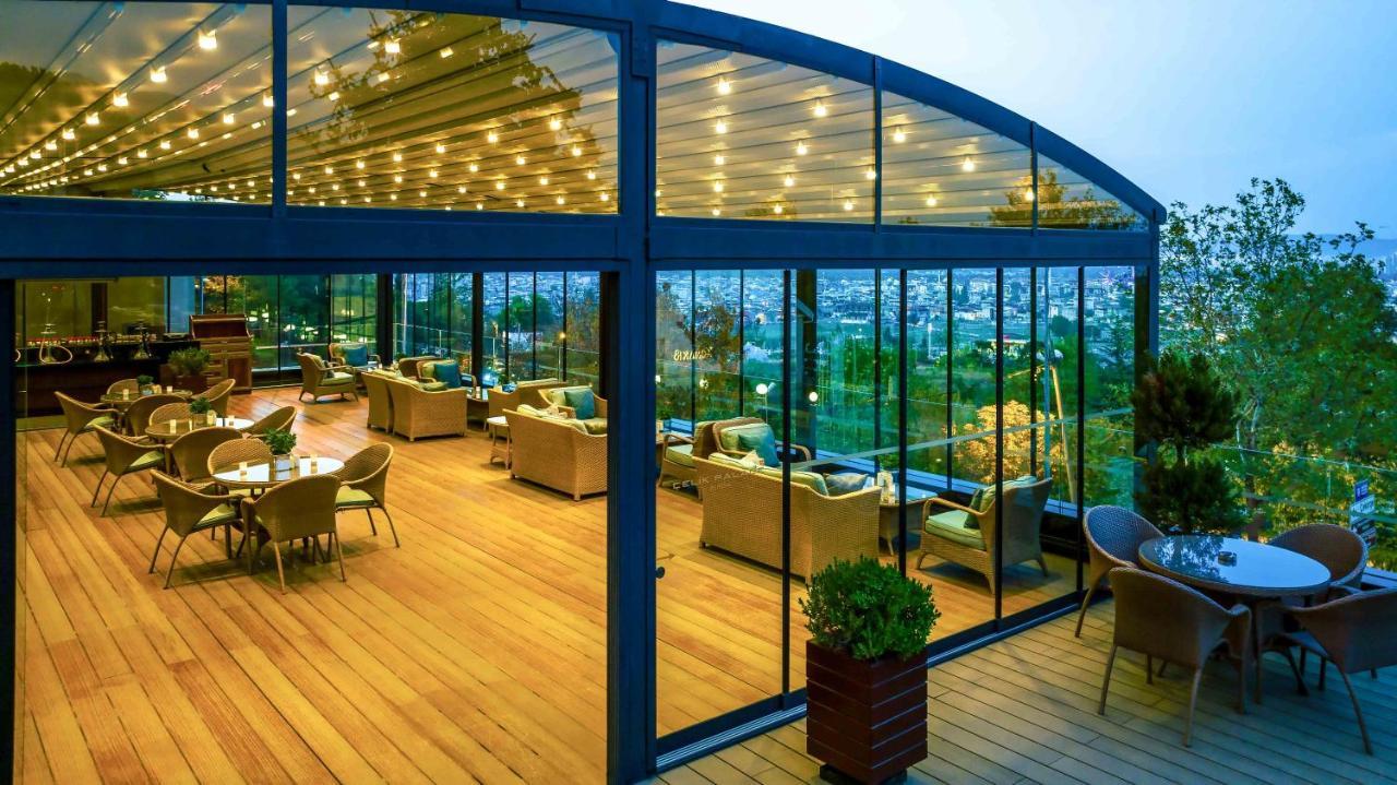 Hotel Celik Palas Convention Center & Thermal Spa Bursa Esterno foto The Sky Bar