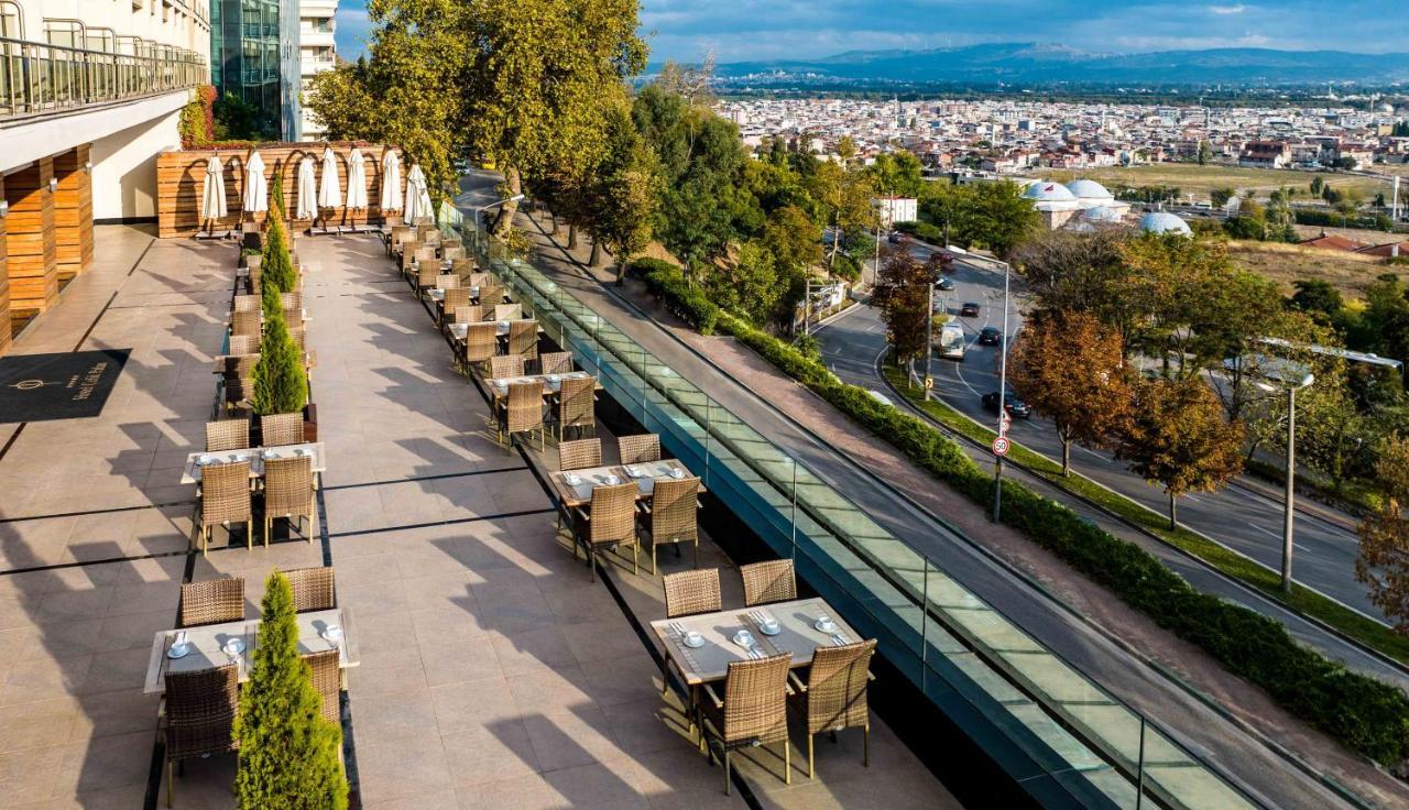 Hotel Celik Palas Convention Center & Thermal Spa Bursa Esterno foto The Terrace