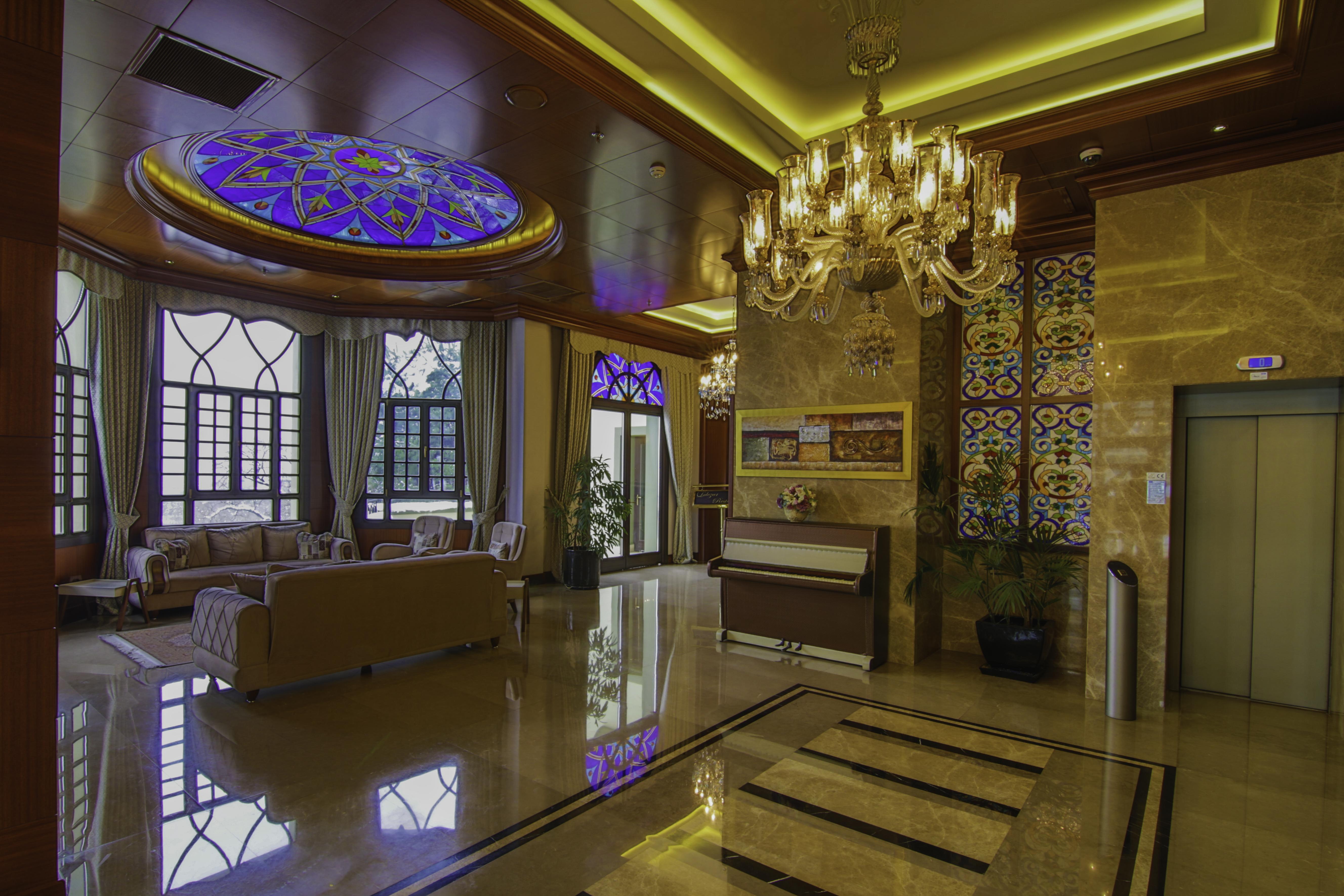 Hotel Celik Palas Convention Center & Thermal Spa Bursa Esterno foto Lobby