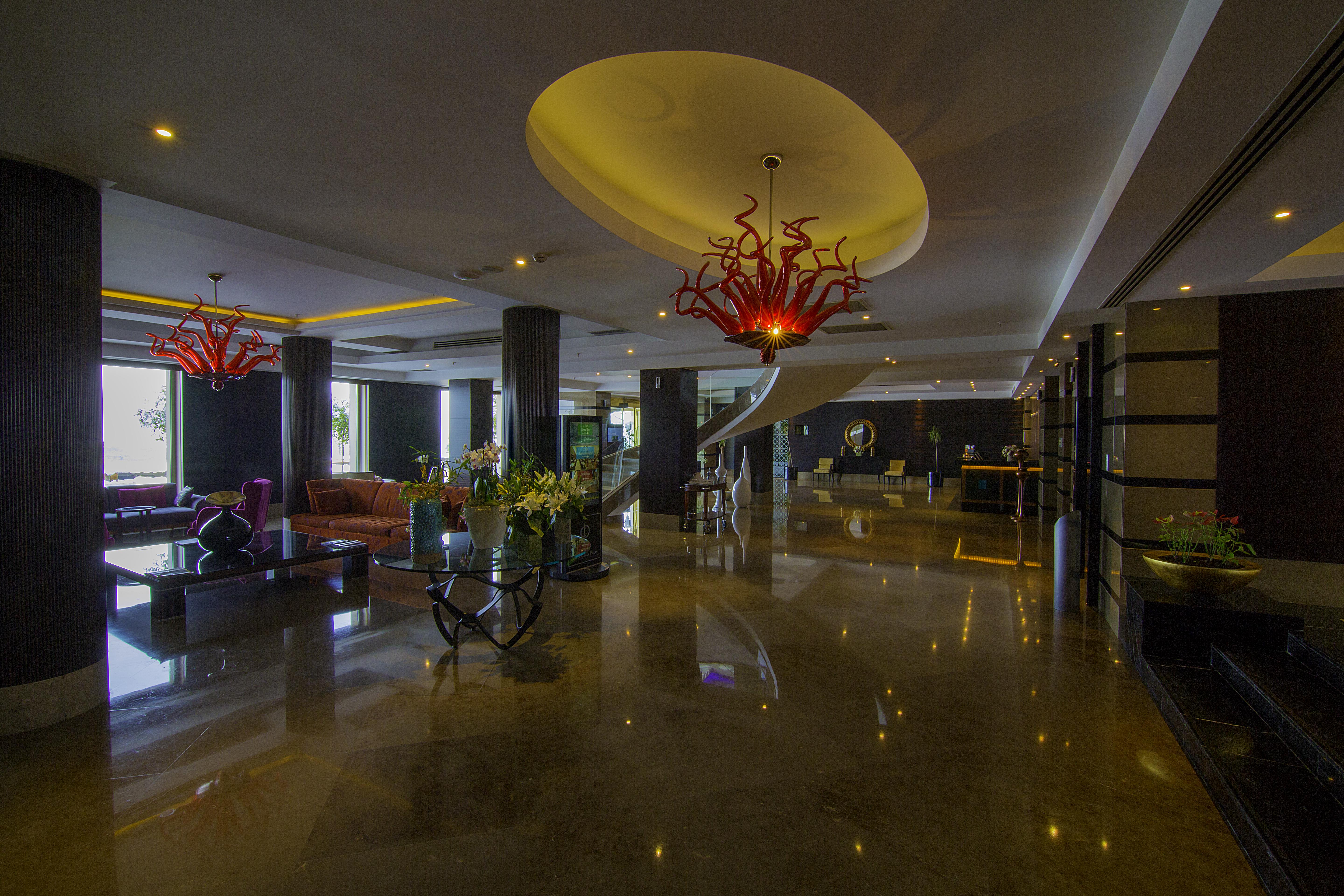 Hotel Celik Palas Convention Center & Thermal Spa Bursa Esterno foto Lobby